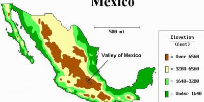 地图谷的墨西哥